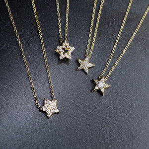 
          
          Load image into Gallery viewer, Eclipse Star Diamond Necklace
          
          
