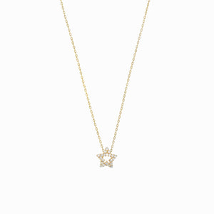 
          
          Load image into Gallery viewer, Ellipse Star Diamond Necklace
          
          