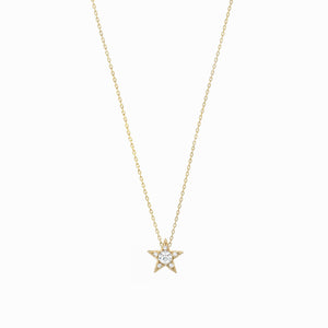 
          
          Load image into Gallery viewer, Star Big Stone Diamond Necklace
          
          