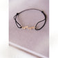 Korean Letter Laugh Cord Bracelet 14K Solid Gold ㅋㅋㅋㅋ
