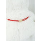 Korean letter Happy Face Cord Bracelet 14K Solid Gold ㅅㅅ