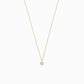 Heart Shape Lab Diamond Charm 14K Gold