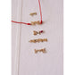 Korean Custom Name Charm in 14K Solid Gold – Personalized