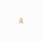 Eclipse A Initial Letter Pavé Diamonds Charm 14K Gold