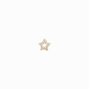 
          
          Load image into Gallery viewer, Eclipse Star Diamond Charm 14K Gold
          
          