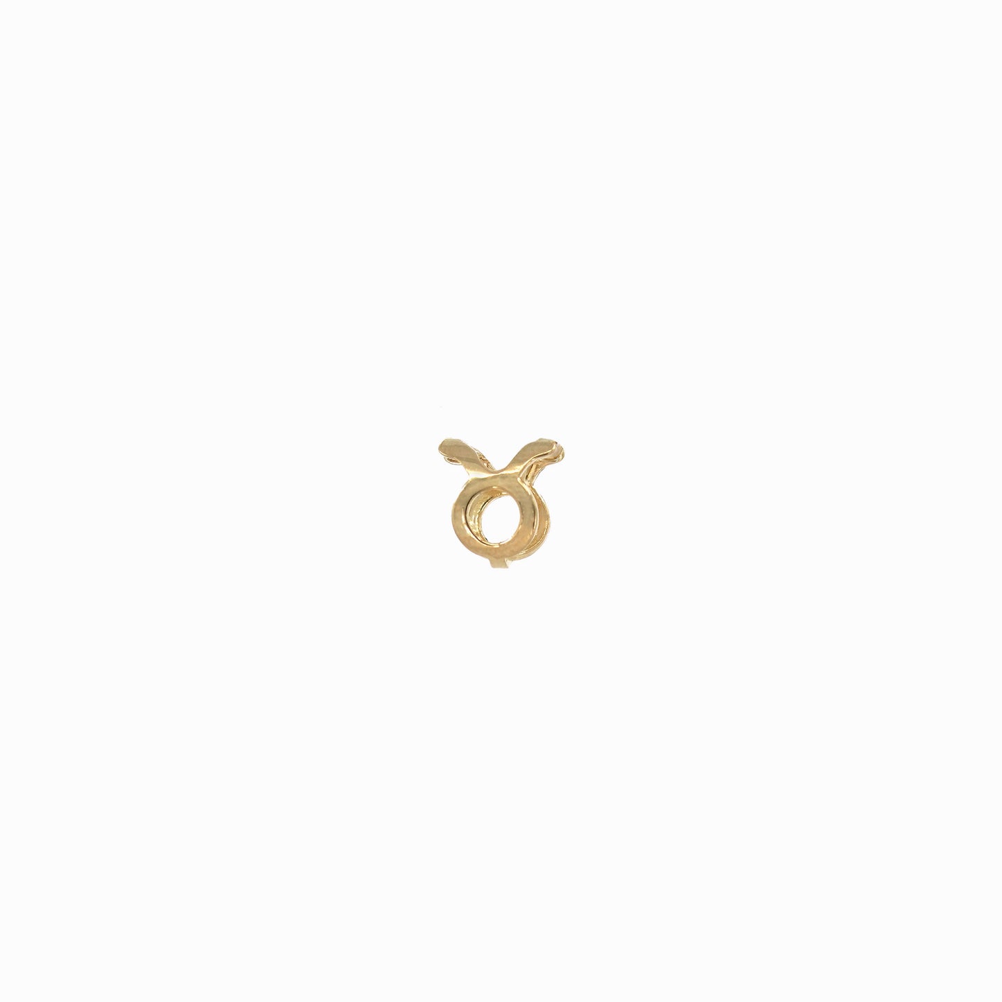 Eclipse Taurus Zodiac Gold Charm