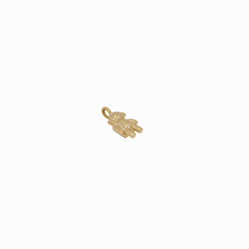 
          
          Load image into Gallery viewer, Astronaut Pendant Charm 14K Gold
          
          