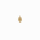 Robot Winy Pavé Diamond Pendant Charm 14K Gold