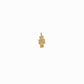 Robot Toto Pavé Diamond Pendant Charm 14K Gold