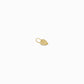 Full Heart Enamel Charm 14K Solid Gold
