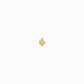 Full Heart Diamond Solid Gold Charm