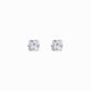Lab Diamond Round Solitaire Stud Earrings (1 ct. tw.)