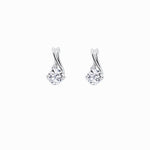 Lab Diamond Round Solitaire Stud Earrings (1.05 ct. tw.)