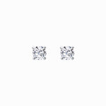 Lab Diamond Round Solitaire Stud Earrings (0.47 ct. tw.)