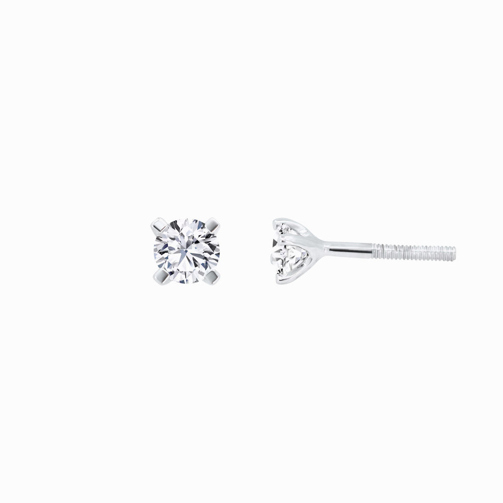 
          
          Load image into Gallery viewer, Lab Diamond Round Solitaire Stud Earrings (0.47 ct. tw.)
          
          