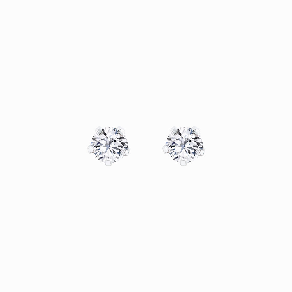 Lab Diamond Round Solitaire Stud Earrings (1.13 ct. tw.)