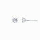 Lab Diamond Round Solitaire Stud Earrings (0.51 ct. tw.)