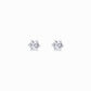 0.9970Lab Diamond Round Solitaire Stud Earrings 14K Gold (0.42 ct. tw.)