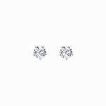 Lab Diamond Round Solitaire Stud Earrings 10K Gold (1.62ct. tw.)