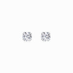 Lab Diamond Round Solitaire Stud Earrings 10K Gold (1.03ct. tw.)
