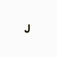 J Initial Letter Enamel Earring 14K Solid Gold
