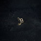 Eclipse H Initial Letter Diamond Earring