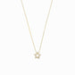 Ellipse Star Diamond Necklace