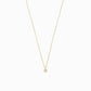 Birthstone Pendant Necklace 14k Solid Gold