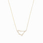 Capricorn Constellation Pavé Diamond Gold Necklace