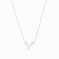 Pices Constellation Pavé Lab Diamond Necklace 14K Solid Gold Zodiac Gift