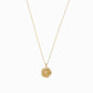 Rose Flower Pendant Necklace 14K Solid Gold
