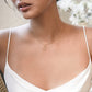 S Script Initial Letter Necklace 14K Gold