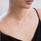 Hangul Korean Letter Necklace 14K Gold ㅅ