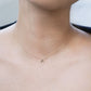 Hangul Korean Letter Necklace 14K Gold ㅅ