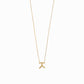 Hangul Korean Letter Necklace 14K Gold ㅈ
