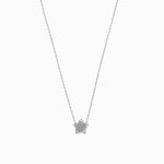 Star Origami Necklace Sterling Silver