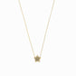Star Origami Solid Gold Necklace
