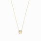 Eclipse H Initial Letter Pavé Diamond Necklace