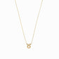 Eclipse Taurus Zodiac Gold Necklace 14K Gold