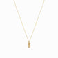 Astronaut Pendant Charm Necklace 14K Gold