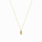 Astronaut Pendant Charm Necklace 14K Gold