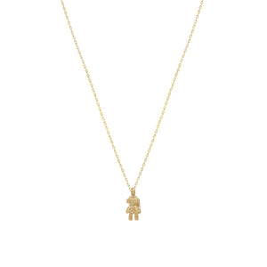 
          
          Load image into Gallery viewer, Astronaut Pendant Necklace 14K Solid Gold
          
          