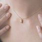 Astronaut Pendant Charm 14K Gold