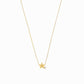 Star One Diamond Solid Gold Necklace