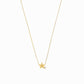 Star One Diamond Solid Gold Necklace