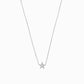 Star Pavé Lab Diamond Necklace Sterling Silver