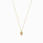 Skull Pendant Necklace 14K Solid Gold