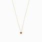 Star Blue Topaz Necklaces Pavé Lab Diamond Necklace 14K Solid Gold | December Birthstone