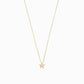 Star Blue Topaz Necklaces Pavé Lab Diamond Necklace 14K Solid Gold | December Birthstone