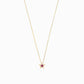 Star Blue Topaz Necklaces Pavé Lab Diamond Necklace 14K Solid Gold | December Birthstone